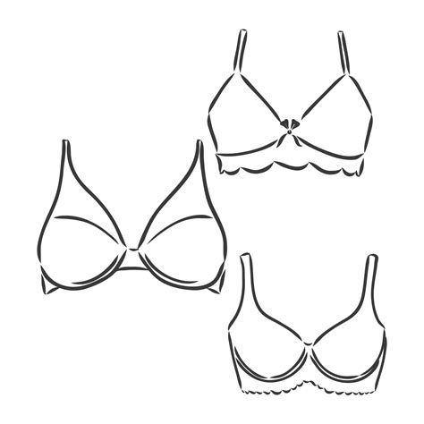 drawing bra